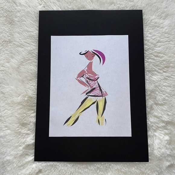 Digital book illustration print by me Sinta Margot book found on amazon handmade - Picture 1 of 3